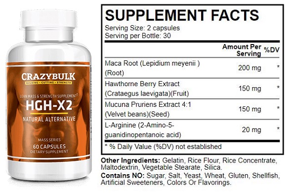 CrazyBulk HGH-X2 Review 2020: Best HGH Releaser Supplement