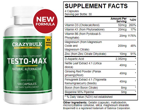 Testo Max Review & Price: Sustanon Testosterone Alternative